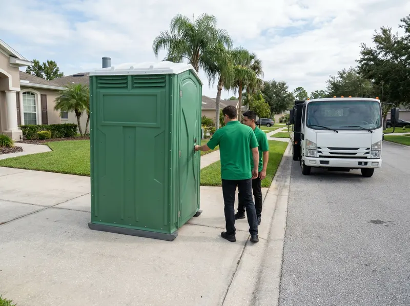Standard Portable Restroom Rental in Palm Coast, FL
