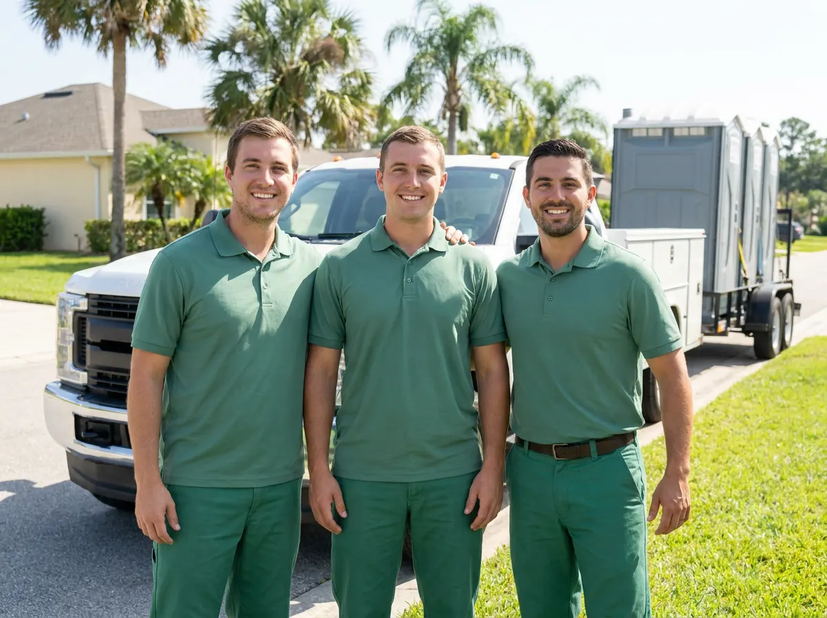 Palm Coast FL Porta Potty Rental porta potty rental team in Palm Coast, FL